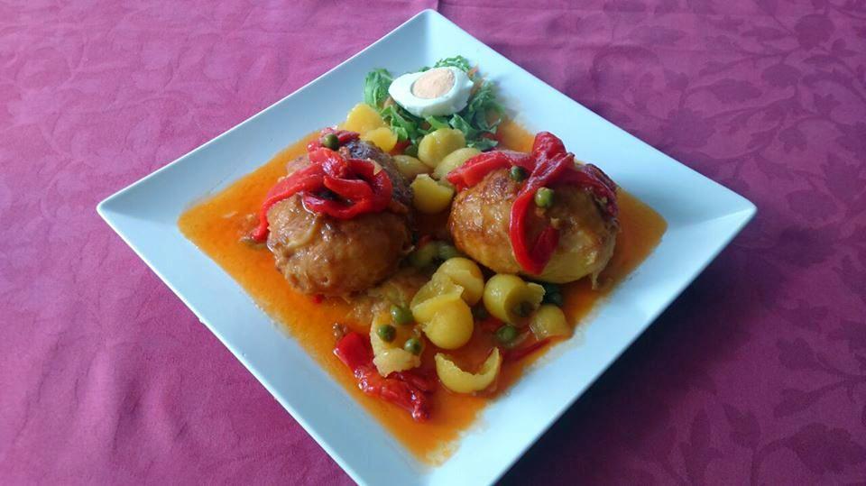San Roque del Acebal Hostal Europa מראה חיצוני תמונה