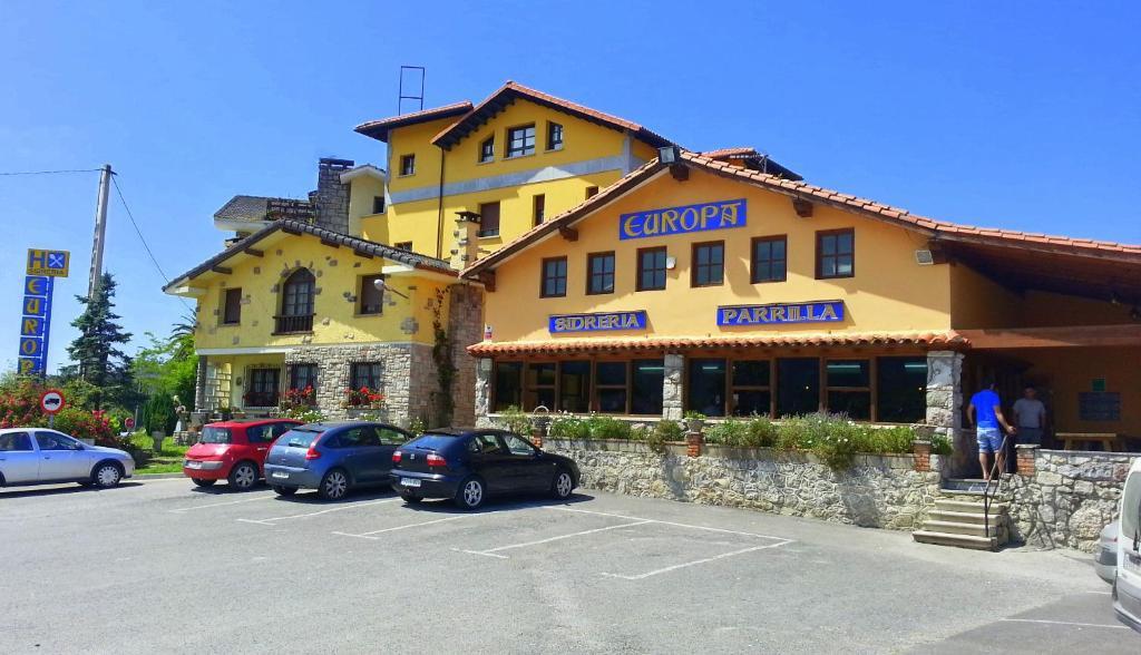 San Roque del Acebal Hostal Europa מראה חיצוני תמונה