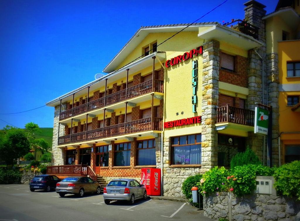 San Roque del Acebal Hostal Europa מראה חיצוני תמונה
